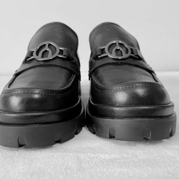 The WISHBONE Collection - Black Leather Loafer - Picture 10 of 12
